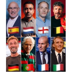 Een golf van trainerswissels bij nationale teams: wie kan het shirt weer laten schitteren?